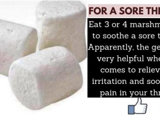 The most useful way to relieve sore throat