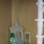 Large bottle of dish soap under counter instead of refilling small bottle – Simple Details