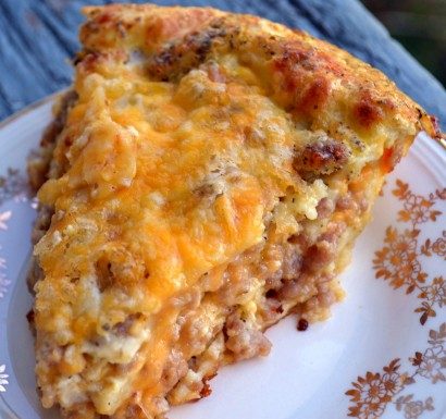 MONTEREY SAUSAGE PIE