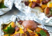 Bacon Ranch Chicken Foil Packets
