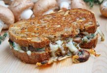 Mushroom Grilled Cheese