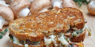 Mushroom Grilled Cheese
