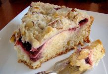 RASPBERRY COFFEE CAKE RECIPE
