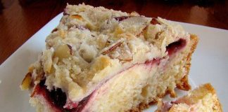 RASPBERRY COFFEE CAKE RECIPE