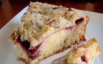 RASPBERRY COFFEE CAKE RECIPE