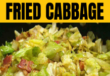 Fried Cabbage with Bacon, Onion, and Garlic