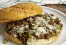 Cheesesteak Style Sloppy Joes