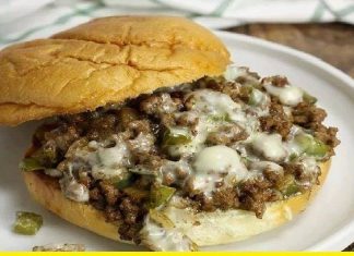 Cheesesteak Style Sloppy Joes