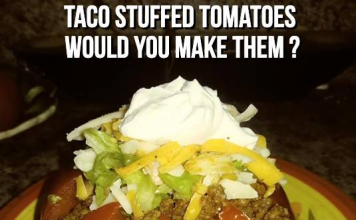 HEALTHY TACO STUFFED TOMATOES