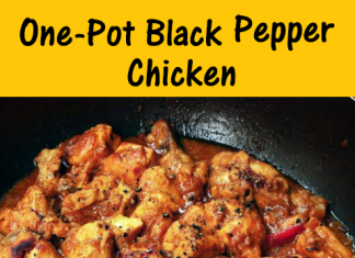 One-Pot Black Pepper Chicken – ONLY 4 POINTS!!