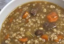 Best Ever Beef And Barley Soup