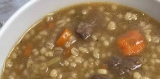 Best Ever Beef And Barley Soup