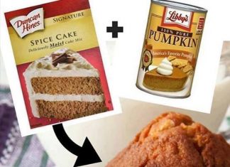 2-Ingredient Pumpkin Muffins – Don’t LOSE this recipe