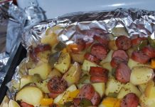 Smoked Sausage and Potato Bake