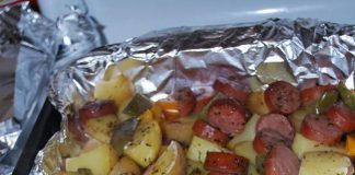 Smoked Sausage and Potato Bake