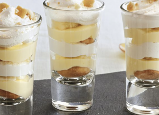 The proper way to prpare banana pudding shots