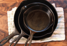 You want to clean your cast iron skillet? Then follow 7 tips