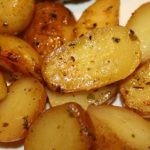 Greek Style Oven Roasted Lemon Butter Parmesan Potatoes