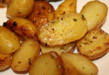 Greek Style Oven Roasted Lemon Butter Parmesan Potatoes