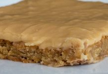 Peanut Butter Lunch Lady Cookie Bars