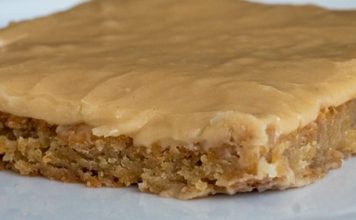 Peanut Butter Lunch Lady Cookie Bars
