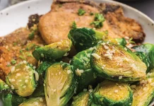 Garlic Butter Brussels Sprouts