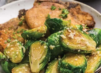 Garlic Butter Brussels Sprouts
