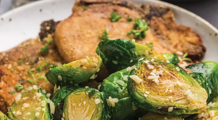 Garlic Butter Brussels Sprouts