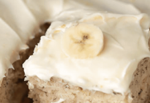 THE BEST BANANA CAKE