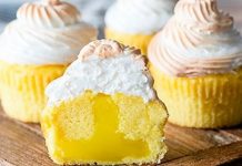 Citrus Bliss Cupcakes with Meringue Delight