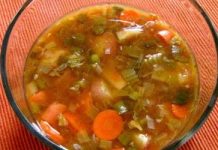 Tomato Spinach Soup – Slow cooker Weight Watchers Recipe