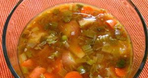 Tomato Spinach Soup – Slow cooker Weight Watchers Recipe