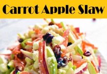 Carrot Apple Slaw – Don’t LOSE this recipe