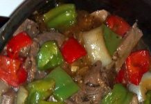 CROCK POT PEPPER STEAK