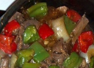 CROCK POT PEPPER STEAK