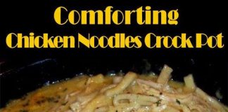 Comforting Chicken & Noodles Crock Pot