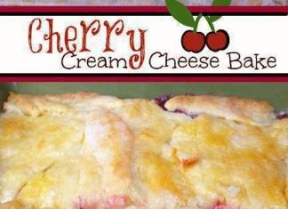Cherry Cream Cheese Bake