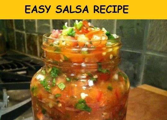 Easy Salsa Recipe