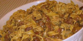Crockpot Beef Stroganoff