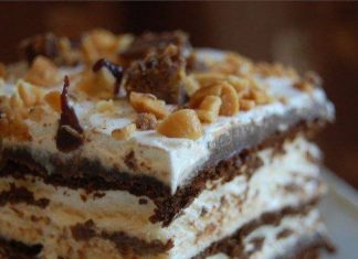 HOT FUDGE ICE CREAM BAR DESSERT