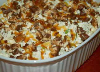 SNICKERS CARAMEL APPLE SALAD