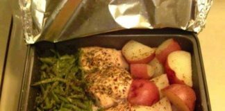 One Pan Chicken Green Beans and Potatoes