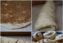 Easy Bisquick Frosted Cinnamon Rolls