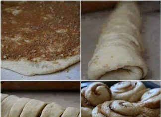 Easy Bisquick Frosted Cinnamon Rolls