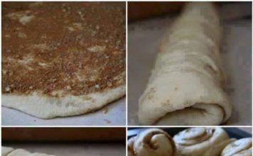 Easy Bisquick Frosted Cinnamon Rolls