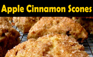 Apple Cinnamon Scones