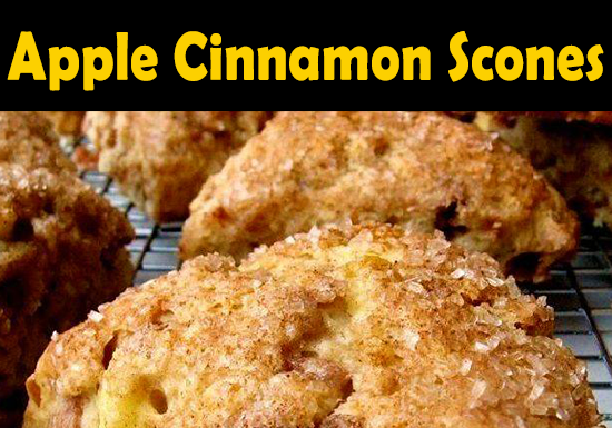 Apple Cinnamon Scones