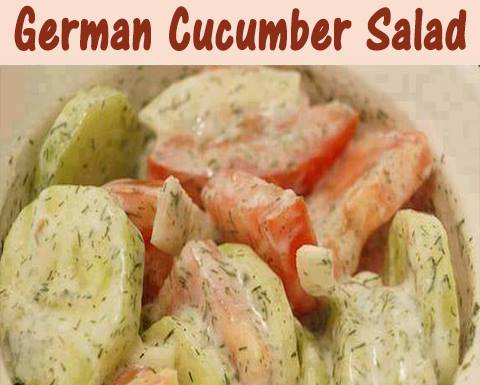 German Cucumber Salad
