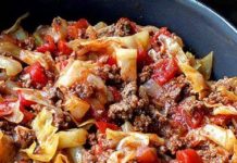 Healthy Unstuffed Cabbage Rolls