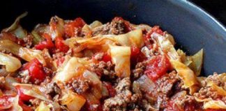Healthy Unstuffed Cabbage Rolls